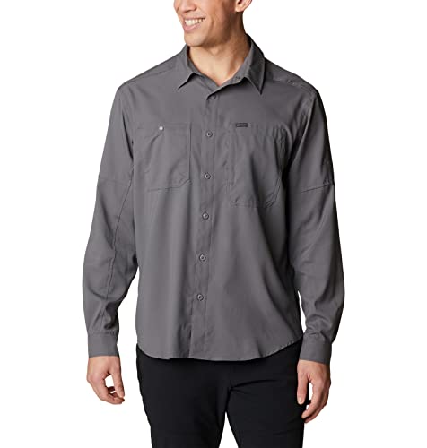 Columbia Herren Silver Ridge Utility Lite Langärmlig Wanderhemd, City Grau, X-Large von Columbia