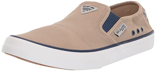 Columbia Herren Slack Tide Slip PFG Bootsschuh, Oxford Tan/Carbon, 45 EU von Columbia