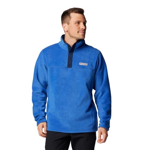 Columbia Herren Steens Half Snap 2 Fleece Pull Over, Mountain Blue/Collegiate Navy, XXL von Columbia