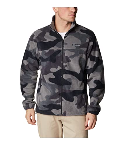 Columbia Herren Steens Mountain Bedruckte Jacke, Black Mod Camo, Large von Columbia