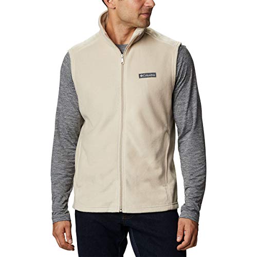 Columbia Herren Steens Mountain Fleece-Weste, Altes Fossil, X-Large von Columbia