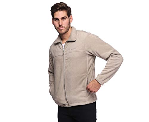 Columbia Herren Steens Mountain Full Zip 2.0 Sweater Fleecejacke, Beige (Tusk), 4X von Columbia