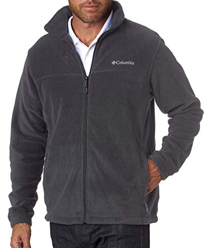 Columbia Herren Steens Mountain Full Zip 2.0 Sweater Fleecejacke, Charcoal Heather, 2X von Columbia