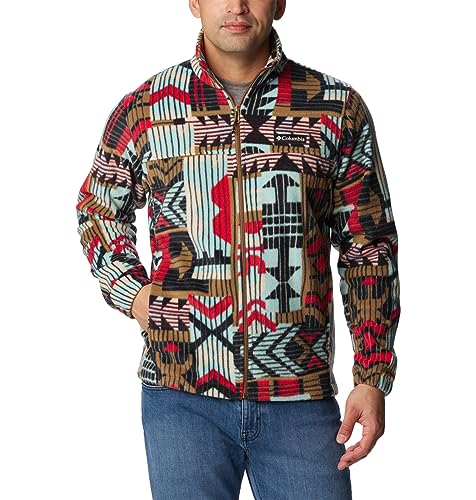 Columbia Herren Steens Mountain bedruckte Jacke, Delta Pathways Print, 4X Big von Columbia