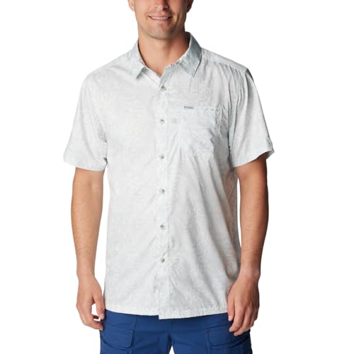 Columbia Herren Super Slack Tide Camp Shirt Wander, Cool Grey Tunado Tonal, 4X von Columbia