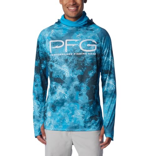 Columbia Herren Super Terminal Tackle Vent Hoodie Kapuzenpullover, Ocean Blue Deepwaters Camo, XX-Large Columbia Herren Super Terminal Tackle Vent Hoodie Kapuzenpullover, Ocean Blue Deepwaters Camo, XX-Large von Columbia