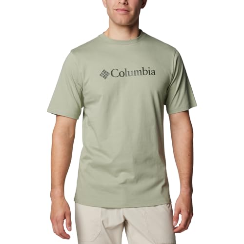 Columbia Herren T-Shirt, Kurzärmelig, mit Columbia-Logo von Columbia