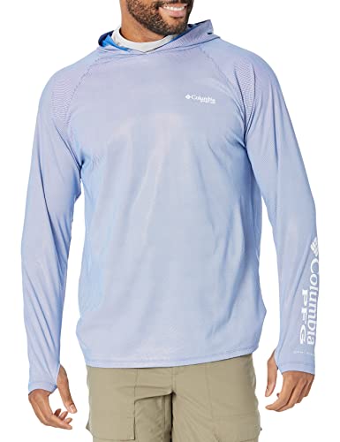 Columbia Herren Terminal Deflector Zero Hoodie Kapuzenpullover, Lebhaftes Blau, Medium von Columbia