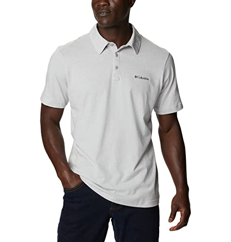 Columbia Herren Thistletown Hills Polo Poloshirt, Grey Heather, XX-Large von Columbia