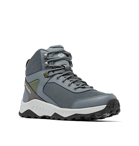 Columbia Trailstorm Ascend Mid WP wasserdichte Wanderstiefel für Herren, Grau (Graphite x Nori), 45 EU von Columbia