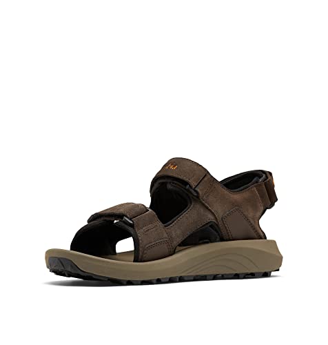 Columbia Trailstorm Hiker 3 Strap Trekkingsandalen für Herren, Braun (Cordovan x Gold Amber), 40 EU von Columbia