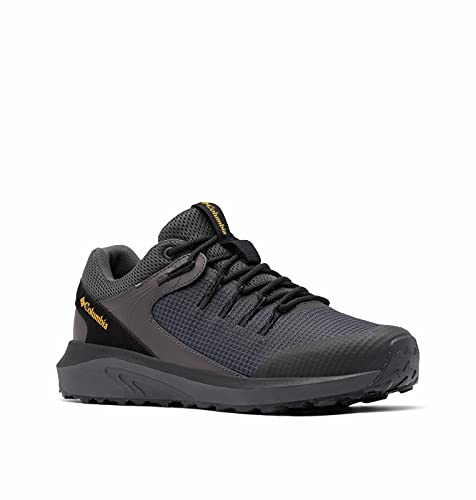 Columbia Trailstorm Waterproof wasserdichte Trekking Und Wanderschuhe für Herren, Grau (Dark Grey x Bright Gold), 44 EU von Columbia