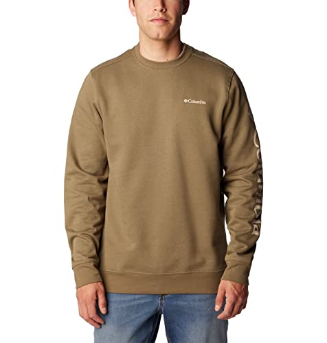 Columbia Herren Trek Crew, Stone Green/CSC Sleeve Logo, Größe L von Columbia