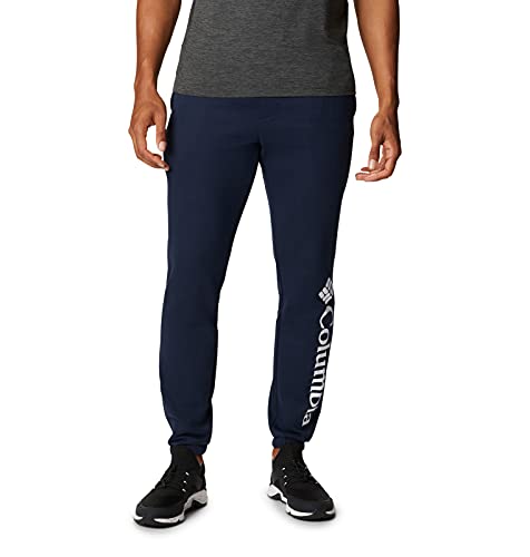 Columbia Herren Trek Jogger Hose, Collegiate Navy, White, L von Columbia