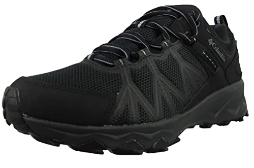 Columbia Peakfreak II Outdry WP wasserdichte Wanderschuhe für Herren, Schwarz (Black x Shark), 43.5 EU von Columbia