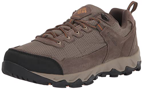 Columbia Herren Valley Pointe Wasserdicht Wanderschuh, Pebble/Canyon Gold, 44 EU von Columbia