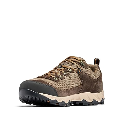 Columbia Herren Valley Pointe Wasserdichter Wanderschuh, Camo Brown/Caramel, 48 EU von Columbia