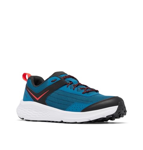 Columbia Men's Vertisol Trail Trailrunning Shoes, Blue (Phoenix Blue x Poppy Red), 12 UK von Columbia