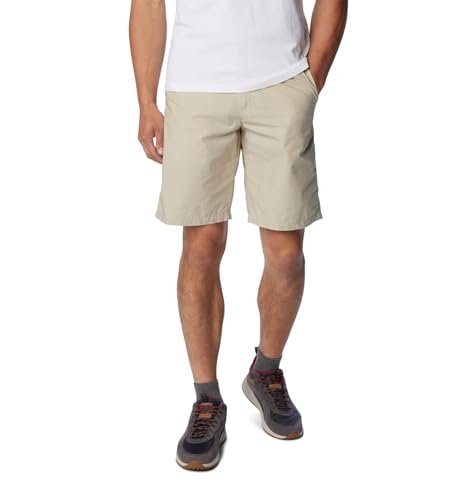 Columbia Herren Verwaschene Wander-Shorts, Fossil, 36W x 8L von Columbia