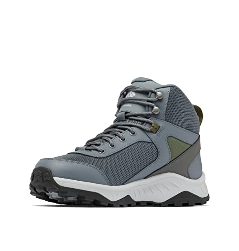 Columbia Trailstorm Ascend Mid WP wasserdichte Wanderstiefel für Herren, Grau (Graphite x Nori), 42 EU von Columbia