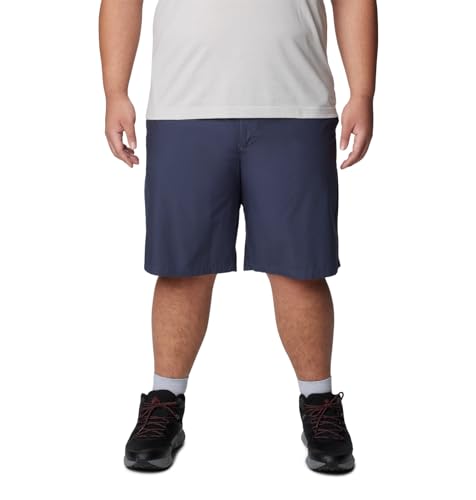 Columbia Herren Verwaschene Wander-Shorts, Indische Tinte, 46W x 10L Big von Columbia