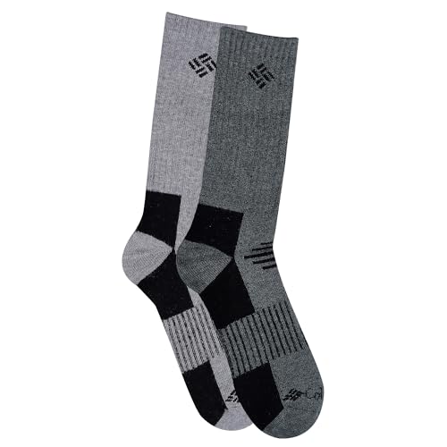 Columbia Herren Wool Crew Wandersocken, Kiesfarben, M von Columbia