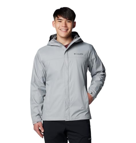 Columbia Herren wasserdichte II-Jacke, Grau, Klein von Columbia