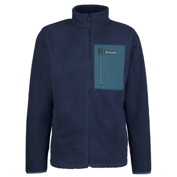 Columbia - Jasper Ridge Pebbled Full Zip Fleece - Fleecejacke Gr L blau von Columbia