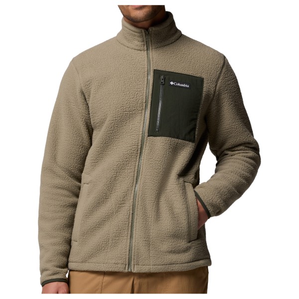 Columbia - Jasper Ridge Pebbled Full Zip Fleece - Fleecejacke Gr M beige von Columbia
