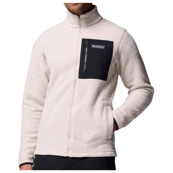 Columbia - Jasper Ridge Pebbled Full Zip Fleece - Fleecejacke Gr M weiß von Columbia