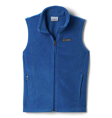 Columbia Jungen Steens MTN Fleece Vest Fleeceweste, Blau-Bright Indigo, Large von Columbia