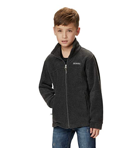 Columbia Jungen Steens Mountain II Fleece Fleecejacke, Charcoal Heather, 4T von Columbia