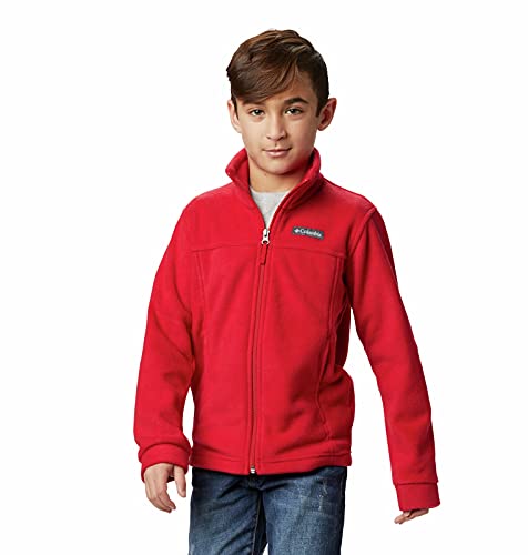 Columbia Jungen Steens Mountain Ii Fleece Fleecejacke, Bergrot, Small von Columbia