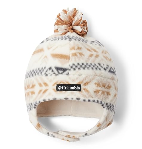 Columbia Jungen Youth Frosty Trail II Earflap Beanie Mütze, Kreide Karierte Spitzen, Small-Medium von Columbia