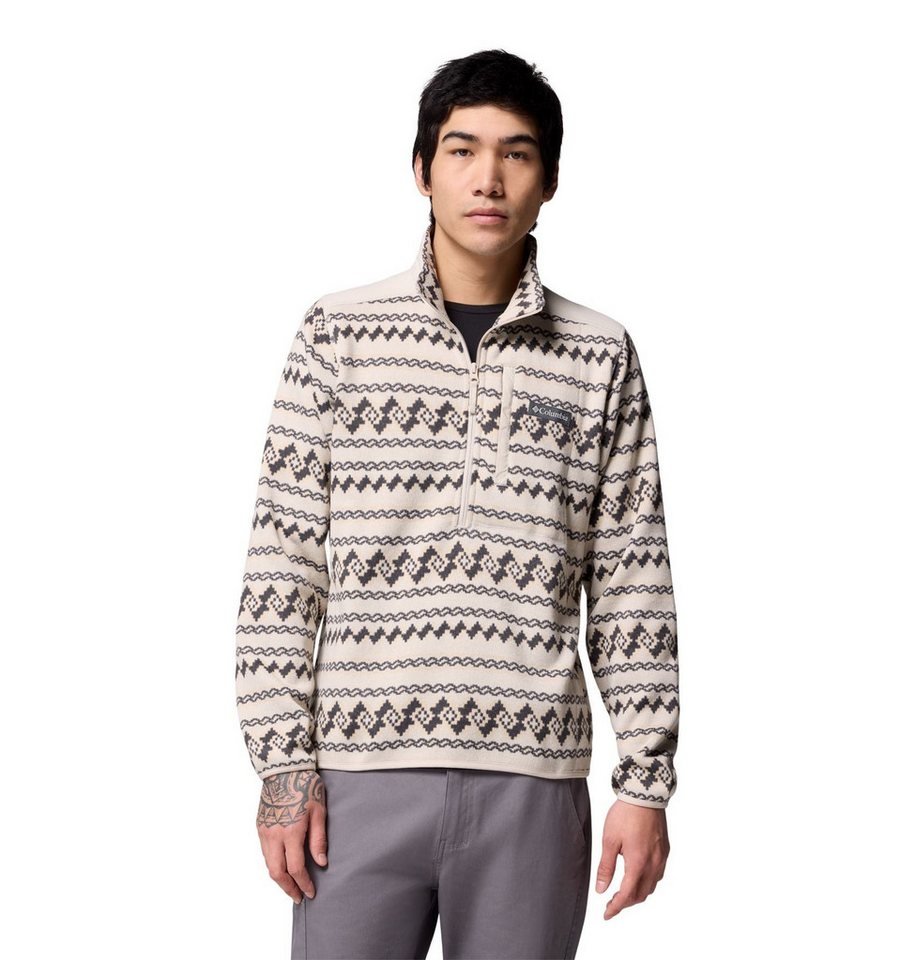 Columbia Kapuzenpullover Fleecepullover Sweater Weather Printed Half Zip II (mit Brusttasche) von Columbia