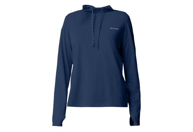 Columbia Kapuzenpullover Sun Trek™ LS Hoodie mit Markenschriftzug auf der Brust von Columbia
