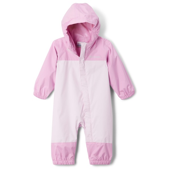 Columbia - Kid's Critter Jumper Rain Suit - Overall Gr 3-6 Months rosa von Columbia
