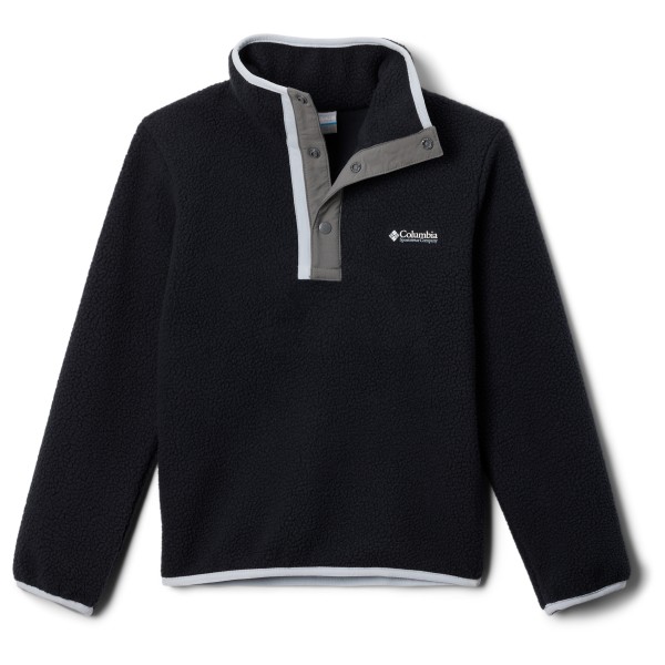 Columbia - Kid's Helvetia II Half Snap Fleece - Fleecepullover Gr S schwarz von Columbia