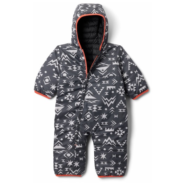 Columbia - Kid's Powder Lite II Reversible Bunting - Overall Gr 3-6 Months grau von Columbia