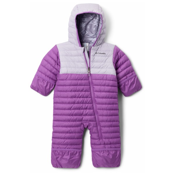 Columbia - Kid's Powder Lite II Reversible Bunting - Overall Gr 6-12 Months lila von Columbia