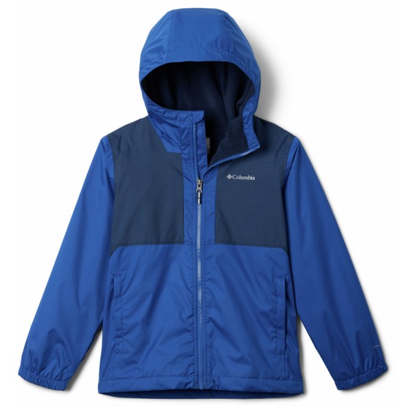 Columbia - Kid's Rainy Trails II Fleece Lined Jacket - Regenjacke Gr L blau von Columbia