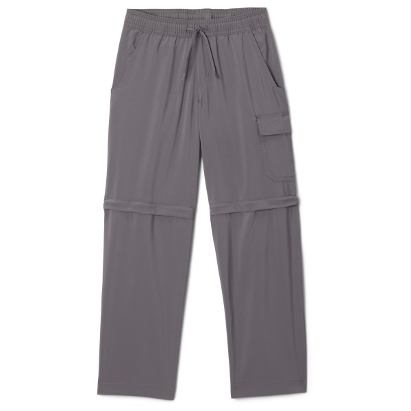 Columbia - Kid's Silver Ridge Utility Convertible Pant - Zip-Off-Hose Gr S grau von Columbia