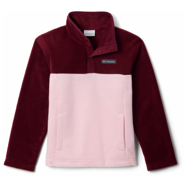 Columbia - Kid's Steens Mtn II 1/4 Snap Fleece Pull-Over - Fleecepullover Gr XL rot/rosa von Columbia