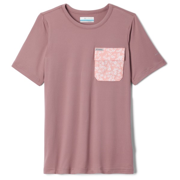 Columbia - Kid's Washed Out Utility Shirt - T-Shirt Gr L;M;S;XL;XS;XXS rosa;schwarz von Columbia