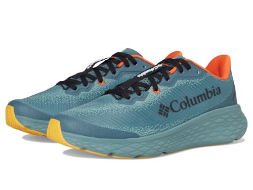 Columbia Konos Featherweight Laufschuh für Herren, Metall/Tangy Orange, 10 Wide von Columbia