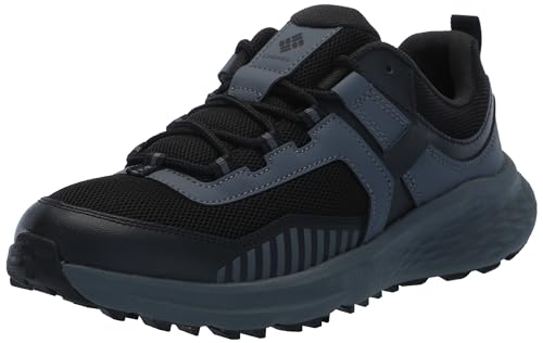 Columbia Konos Low, Niedrige Trekking- und Wanderschuhe, Black, Graphite, von Columbia