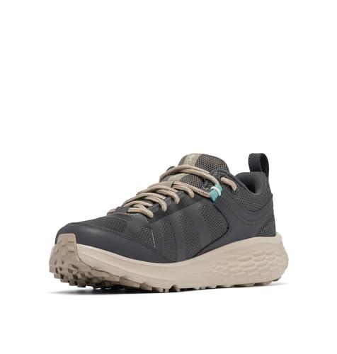 Columbia Konos XCEL Waterproof Low, Niedrige Trekking- und Wanderschuhe, Shark, Sage Leaf, von Columbia