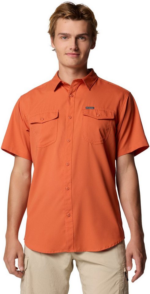 Columbia Kurzarmhemd Utilizer II Solid Short Sleeve Shir Paradox Pink, Abyss von Columbia