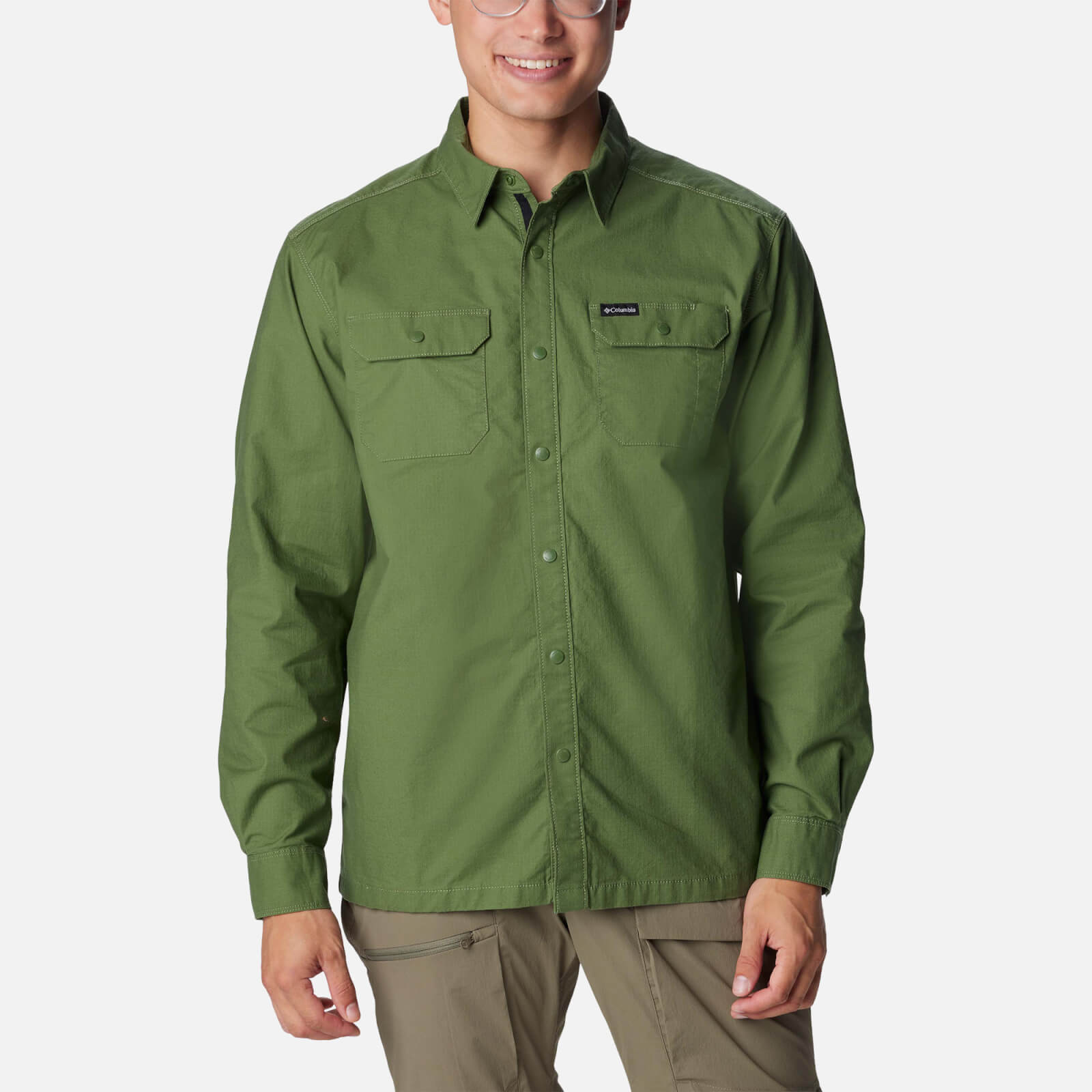 Columbia Landroamer Cotton-Blend Shirt - S von Columbia