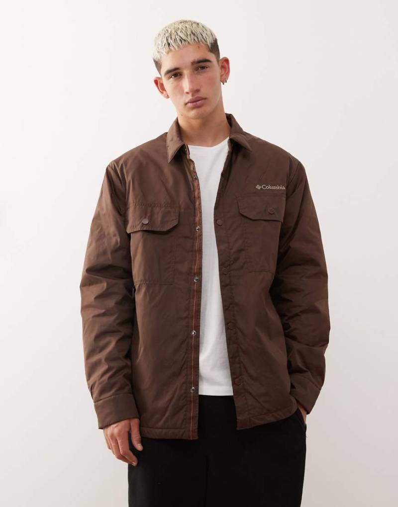Columbia - Landroamer - Hemdjacke in Braun-Brown von Columbia